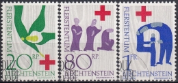 Liechtenstein 1963 Nº 378/80 Usado - Oblitérés
