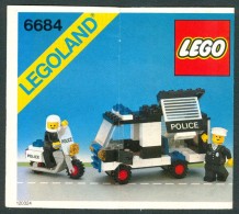 LEGO - 6684 INSTRUCTION MANUAL - Original Lego 1983 - Vintage - Kataloge