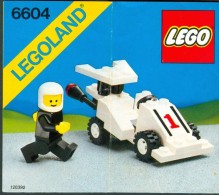 LEGO - 6604 INSTRUCTION MANUAL - Original Lego 1985 - Vintage - Catalogi