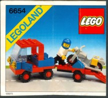 LEGO - 6654 INSTRUCTION MANUAL - Original Lego 1983 - Vintage - Catalogi