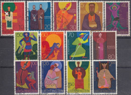 Liechtenstein 1967/71 Nº 434/45 Usado - Used Stamps