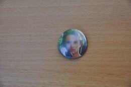 REF Y2  : Badge Ancien Epok 1980 Punk Pop Hard Rock Pin's David Hallyday - Musique