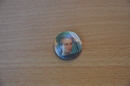 REF Y2  : Badge Ancien Epok 1980 Punk Pop Hard Rock Pin's David Hallyday - Musique