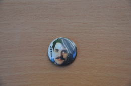 REF Y2  : Badge Ancien Epok 1980 Punk Pop Hard Rock Pin's Francis Cabrel - Musique