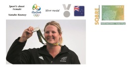 Spain 2016 - Olympic Games Rio 2016 -  Silver Medal Sport's Shoot Female New Zealand Cover - Autres & Non Classés