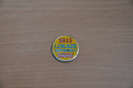 REF 003   :  Jeton De Caddie Caddies 3615 LOCAZE Automobile - Jetons De Caddies