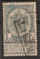 Rijkswapen Nr. 53 Voorafgestempeld Nr. 425 Positie A  LOUVAIN 02  + REBUT  ; Staat Zie Scan ! Inzet Aan 5 € ! - Roller Precancels 1900-09