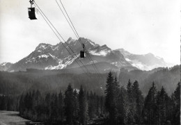 KRIENS → Alte Gondelbahn Kriens-Fräkmündegg-Pilatus-Kulm, Photokarte Ca.1950 - Kriens