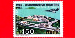 Nuovo - MNH - ITALIA - 1973 - 50º Anniversario Dell´aeronautica Militare - POSTA AEREA - 150 L. • Accademia Di Pozzuoli - Luftpost