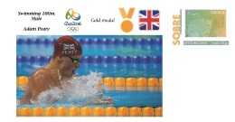 Spain 2016 - Olympic Games Rio 2016 - Gold Medal - Swimming 100m. Male Great Britain Cover - Otros & Sin Clasificación