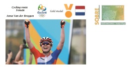 Spain 2016 - Olympic Games Rio 2016 - Gold Medal - Cycling Female Pays Bas Cover - Sonstige & Ohne Zuordnung