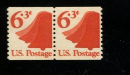 393627984 USA  Xxx Mnh  SCOTT 1518 Pair Liberty Bell - Roulettes