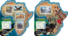 SIERRA LEONE 2016 ** Selous Game Reserve Tanzania M/S+S/S - OFFICIAL ISSUE - A1630 - Geography