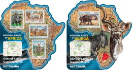 SIERRA LEONE 2016 ** Central Kalahari Game Reserve Botswana M/S+S/S - OFFICIAL ISSUE - A1630 - Geography