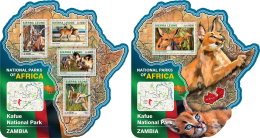 SIERRA LEONE 2016 ** Kafue National Park Zambia M/S+S/S - OFFICIAL ISSUE - A1630 - Geography