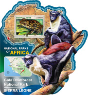 SIERRA LEONE 2016 ** Gola Rainforest National Park Sierra Leone S/S - OFFICIAL ISSUE - A1630 - Geography