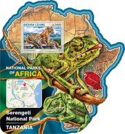 SIERRA LEONE 2016 ** Serengeti National Park Tanzania S/S - OFFICIAL ISSUE - A1630 - Geography