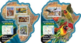 SIERRA LEONE 2016 ** Ruaha National Park Tanzania M/S+S/S - OFFICIAL ISSUE - A1630 - Geography