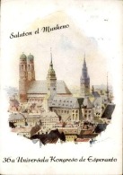ESPÉRANTO - Carte Postale Du Congrès De Munich En 1951- A Voir - L 1093 - Esperanto