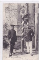 Col De La Schlucht - Gendarme Et Douanier Au Poteau Frontière - Douane