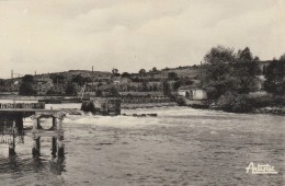 SAINT CLEMENT - LES BORDS DE L'YONNE - BELLE CARTE PHOTO GLACEE - - Saint Clement