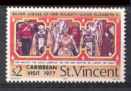 St. Vincent  1977 Royal Visit, Mi 484  MNH(**) - St.Vincent (...-1979)