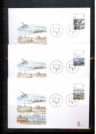 Groenland / Greenland 2008  International Polar Year Michel 516-518 FDC - Covers & Documents