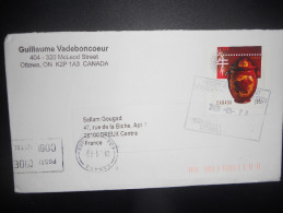 Canada , Lettre De Ottawa 2009 Pour Dreux, Joli Obliteration - Lettres & Documents