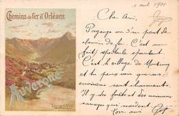 Publicité: Thème: Affiche. Chemin De Fer D'Orléans:  Illustrée Par Hugo D'AlésI. Auvergne.Le Mont D'Or - Publicité