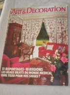 Art Et Décoration N°221, Juin-juillet 1980. Beaux Objets Du Monde Médical. Les Meubles De Ports. - Huis & Decoratie