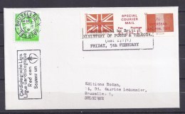 SPECIAL COURRIER MAIL - Universal Mail Stamps