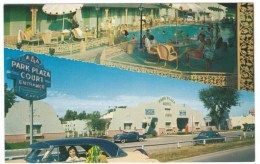 St. Louis Missori Route 66 Lodging, Park Plaza Motel, Auto, C1950s Vintage Postcard - Route ''66'