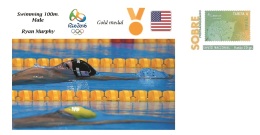 Spain 2016 - Olympic Games Rio 2016 - Gold Medal - Swimming Male U.S.A. Cover - Altri & Non Classificati