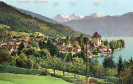 THUNERSEE OBERHOFEN  -  Juillet 1915 - Oberhofen Am Thunersee