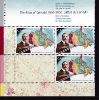 2006 Canada Canade - 3v. With Tab 'The Atlas Of Canada' Maps Géographie, Compass, Geography Scott 2160 MNH - Geography