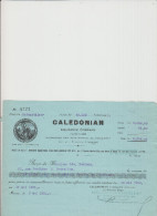 ANVERS - GALEDONIAN INSURANCE COMPANY - RECU E.D.M DAMIENS - 1932 - Artigianato