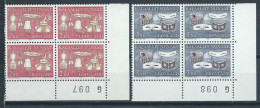 Groënland 1987, N°162/163 Neufs En Bloc De 4 Avec Marque, Artisanat - Unused Stamps