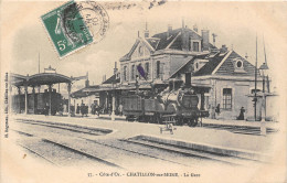 21-CHATILLON-SUR-SEINE- LA GARE - Chatillon Sur Seine