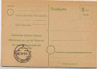 Behelfsausgabe P783I  Postkarte RPD KIEL 1946 - Provisional Issues British Zone