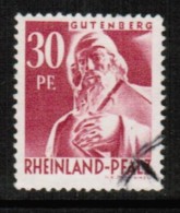 GERMANY---RHINELAND   Scott # 6N9 VF USED - Andere & Zonder Classificatie