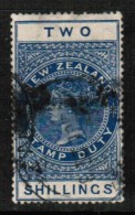 NEW ZEALAND   Scott # AR 32  VF USED - Fiscal-postal