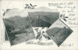 DE MANDERSCHEID / Carte Multivues / - Manderscheid