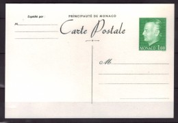 Monaco - Entier Postal N° 34 Neuf - Prince Rainier III - Entiers Postaux