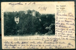 Delcampe - # - Die Vogesen - Les Vosges - WINTZENHEIM - Ruine Hohlandsberg - Wintzenheim