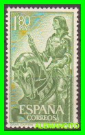 ESPAÑA  ( EUROPA )  SELLO  GRAN CAPITAN   AÑO 1958 NUEVO - 1951-60 Ongebruikt