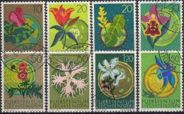 Liechtenstein 1970/71 Nº 469/76 Usado - Oblitérés