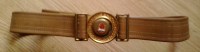 ROMANIA-PIONEER SCHOOL BELT AND BUCKLE,COMPLETE,COMUNIST PERIOD - Andere & Zonder Classificatie