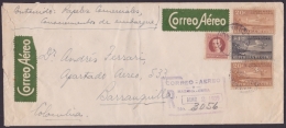 1931-H-67 CUBA REPUBLICA (LG-560) 1$ AVION AIRPLANE CERTIFICADO CONOCIMIENTOS DE EMBARQUE A COLOMBIA.1939. - Briefe U. Dokumente