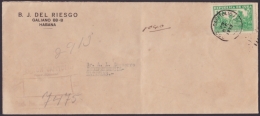 1933-H-54 CUBA REPUBLICA (LG-1210) 10c INVASION. MARCA POSTAL CAPITOLIO NACIONAL TO MATANZAS. - Briefe U. Dokumente