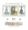 Czech Republic - 2007 - 400 Years From Birthday Of Engraver Vaclav Hollar - Mint Souvenir Sheet - Unused Stamps